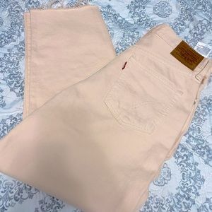 Levi’s premium 28 x 31  baby pink